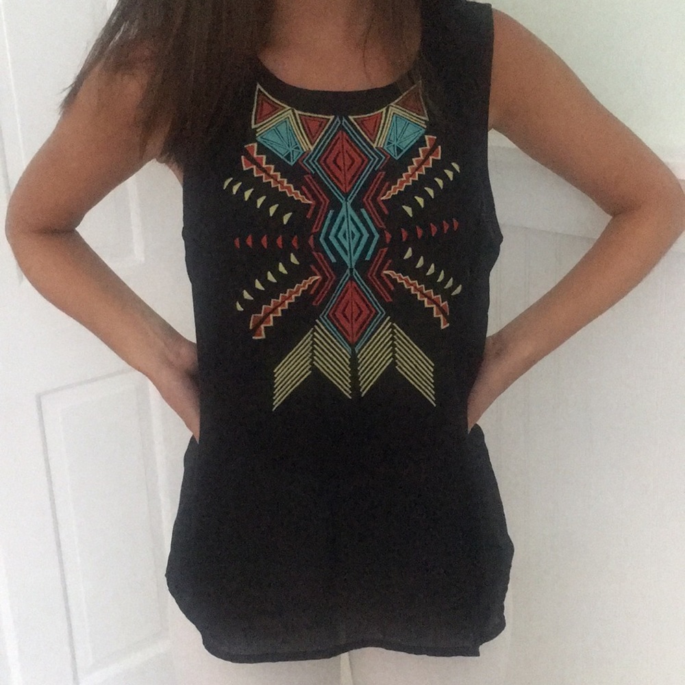 Sleeveless top